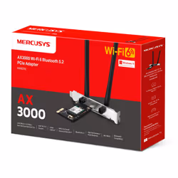 Mercusys AX3000 Wi-Fi 6 Bluetooth 5.2 PCIe Adapter - Additional view 6