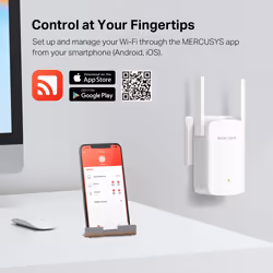 Mercusys AX1500 Wi-Fi 6 Range Extender - Additional view 7