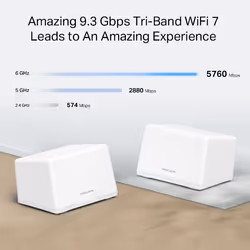 TP-Link HALO H47BE Tri-band (2.4 GHz / 5 GHz / 5 GHz) Wi-Fi 7 (802.11be) White 3 - Additional view 4