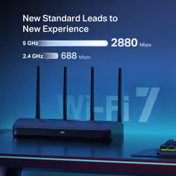 Mercusys BE3600 Dual Band Wi-Fi 7 Router - Additional view 4