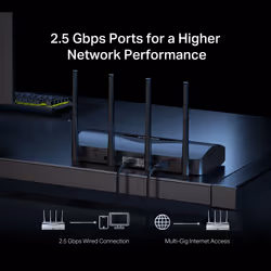 Mercusys BE3600 Dual Band Wi-Fi 7 Router - Additional view 6