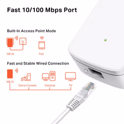 Mercusys 300 Mbps Wi-Fi Range Extender - Additional view 4