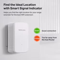 Mercusys 300 Mbps Wi-Fi Range Extender - Additional view 5
