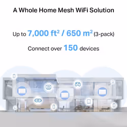 Mercusys BE9300 Whole Home Mesh Wi-Fi 7 System - Additional view 6