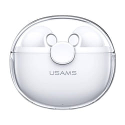 USAMS Bluetooth Headphone 5.1 Wireless TWS Earphone Touch Control Earbuds Waterproof Sport Headsets Noise Reduction W - white, Bluetooth Headphone 5.1