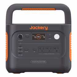 Jackery Explorer 1000V2, Lithium Iron Phosphate (LiFePO4), 30400 mAh, AC, Cigar lighter, Solar, 1070 Wh, 1500 W, 3000 W