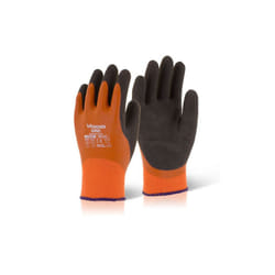 Wonder Grip WG338 Thermo Plus Gloves Orange/Black Size S