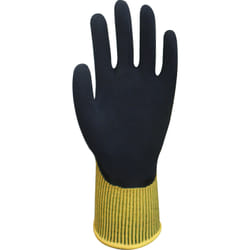 Wonder Grip WG-310HY Workshop gloves Yellow Latex, Polyester 2 pc(s)