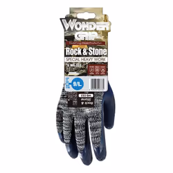 Wonder Grip WG-333 Workshop gloves Grey Cotton, Latex, Polyester 1 pc(s)