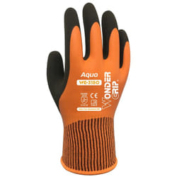 Wonder Grip WG-318O Workshop gloves Orange Latex, Nylon 1 pc(s)