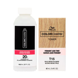 Wella T18 / T14 / T11 / T27 / T28 / 050 / Developer Vol 20 - Wella T15 + Wella Developer Vol 20