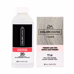 Wella T18 / T14 / T11 / T27 / T28 / 050 / Developer Vol 20 - Wella T14 + Wella Developer Vol 20
