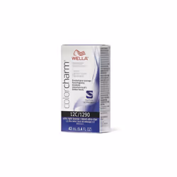 Wella Color Charm Permanent Liquid Color | Wella Permanent Hair Dye - 12C Ultra Light Blonde
