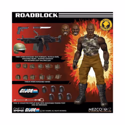 Mezco One: 12 Collective G.I.Joe Roadblock 6" Deluxe Figure Exclusive