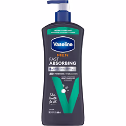 Vaseline Men Body & Face Lotion - 20.3 US FL OZ