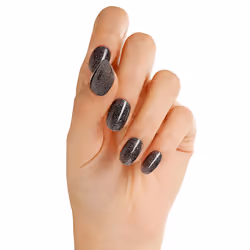 Gel Nail Polish, Abyss VIP03, Black Glitter, Long Lasting, Chip Resistant, 10 ml (Requires Drying Under UV LED Lamp)