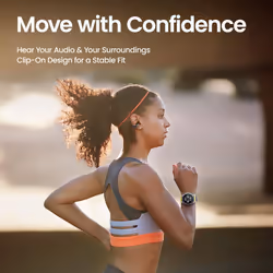 Amazfit Up Headset Wireless In-ear Calls/Music USB Type-C Bluetooth Black - Additional view 6
