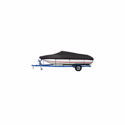 icOVER Trailerable Boat cover- 17-19 Waterproof Heavy Duty Boat cover  Fits V-Hull FishSki Pro-Style Fishing Boat Runabout Ba ...