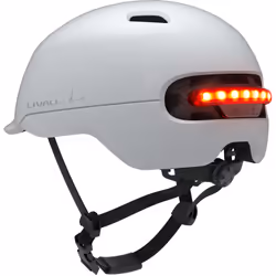 Livall C20, Open-face helmet, Hard shell construction, Helmet visor, Matt