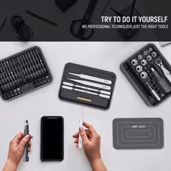 100 IN 1 XIAOMI Youpin JIMI FM3 Screwdrivers Set S2 Magnetic Precision Replaceable Multi-purposed Tweezer Pry Bar Kit Screwdriver