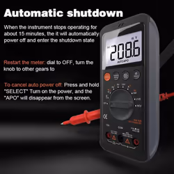 Xiaomi Jimi Handheld LCD Digital Multimeter 1999 XL830L AC/DC Voltage Ampere Current Resistance Tester Multimeter Tester