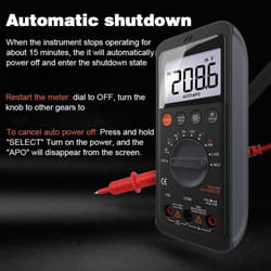 Xiaomi Jimi Handheld LCD Digital Multimeter 1999 XL830L AC/DC Voltage Ampere Current Resistance Tester Multimeter Tester