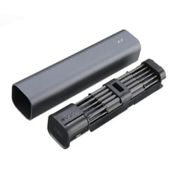 xiaomi JIMI GNT-18 18 In 1 Screwdriver Set Replaceable Precision Magnetic S2 Extended Bits With Tweezer Electronics Repair Tool
