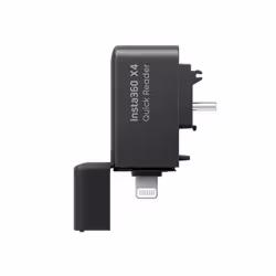 Insta360 X4 Quick Reader card reader USB-Type C/Lightning Black - Additional view 3