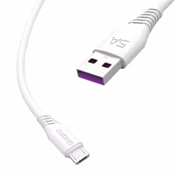 DUDAO L2T, 1 m, USB A, USB C, USB 2.0, White