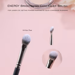 ENERGY Foundation Brushes Professional Brightening Concealer Brush Slant Angled Nose Contour Brush for Eyebrows Eyeshadow Concealer Highlighter Blendi