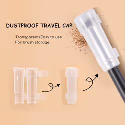 ENERGY Foundation Brushes Set Professional Under Eye Concealer Brushes Perfect For Liquid Cream Setting Powder Cosmetics Buffing Blending Vegan Synthe