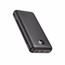 VEGER L30 VG-W3008PD-L30 30000mAh Powerbank PD20W, 30000 mAh, Lithium Polymer (LiPo), 20 W, Black