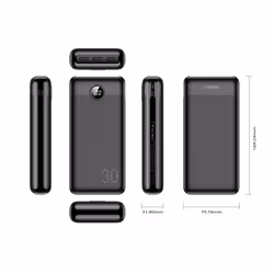 VEGER L30 VG-W3008PD-L30 30000mAh Powerbank PD20W