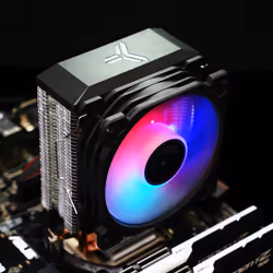 Jonsbo CR-1200E computer cooling system Processor Heatsink/Radiatior 9.2 cm Black 1 pc(s) - Additional view 4