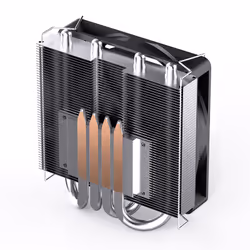Jonsbo HP-400S Processor Air cooler 9 cm Black - Additional view 6
