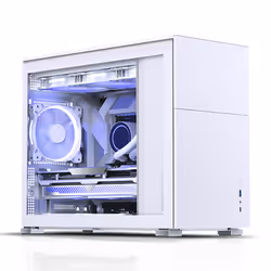 Jonsbo D31 STD, Midi Tower, PC, White, DTX, ITX, micro ATX, Steel, Gaming