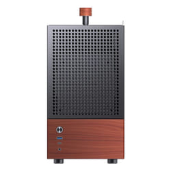 Jonsbo T6 Midi Tower Black, Wood