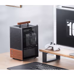 Jonsbo T6 Midi Tower Black, Wood - Additional view 4