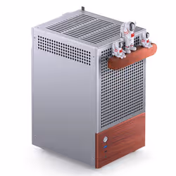 Jonsbo T6 Midi Tower Wood, Silver - Additional view 6