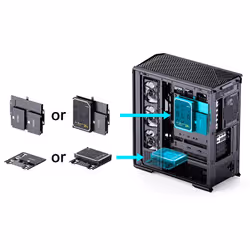 Jonsbo D400 Midi Tower Black - Additional view 7