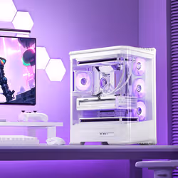 Jonsbo D400 Midi Tower White - Additional view 4