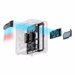 Jonsbo X400 Gray Tower Black - Additional view 3
