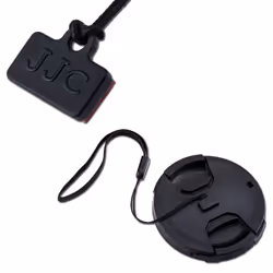 JJC 2-Pack 86mm Center Pinch Front Lens Cap Cover with Elastic Lens Cap Keeper for Camera Lenses with 86mm Filter Thread from Sigma Tamron C