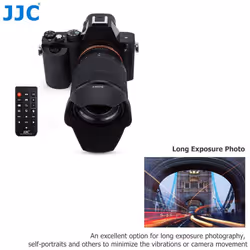 JJC Wireless Infrared IR Remote Control for Sony DSLR and NEX Camera A900, A850, A230, A6400, A6500, A6300, A6000, A7 Series, NEX-7, NEX-6, A99, A77