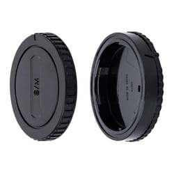 JJC Body Cap + Rear Lens Cap Set for Sony Alpha A-Mount/Minolta AF Mount DSLR Cameras & Sony Alpha A-Mount/Minolta AF Mount Lens System (1 Set)