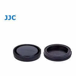 JJC Body Cap + Rear Lens Cap Set for Sony E Mount Mirrorless Interchangeable-lens Cameras & Sony E Mount Lens System (1 Set)