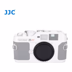JJC Body Cap + Rear Lens Cap Set for Leica M Mount Cameras & Leica M Mount Lens System (1 Set)