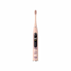 Oclean X10, Adult, Oscillating toothbrush, Massage, Polishing, Sensitive, Whitening, Pink, 80000 movements per minute, Pink