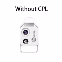 APEXEL 200X Magnification Microscope Lens With CPL Mobile LED Light Micro Pocket Macro Lenses for iPhone Samsung All Smartpho ...