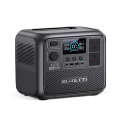 BLUETTI AC70 Portable Power Station 768Wh 1000W for Camping, hiking
